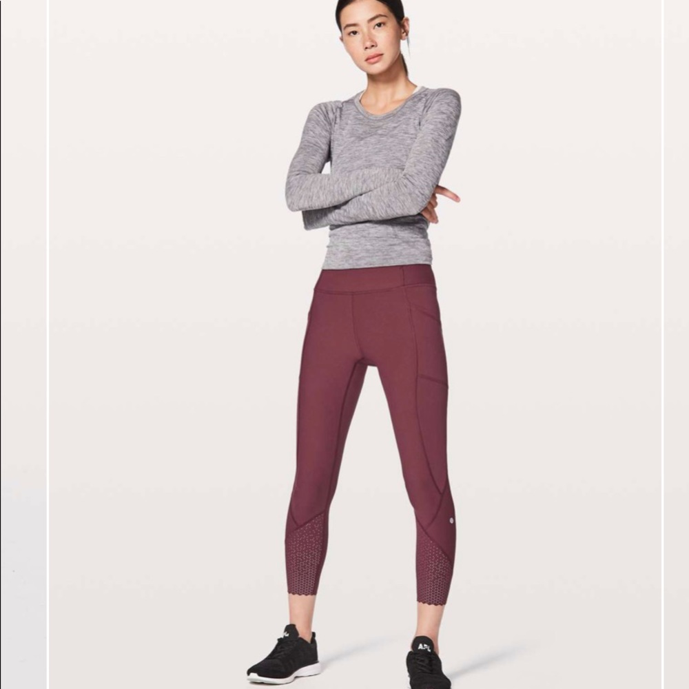 Lululemon Tight Stuff Tight II 6 in Redwood - Picture 2 of 10